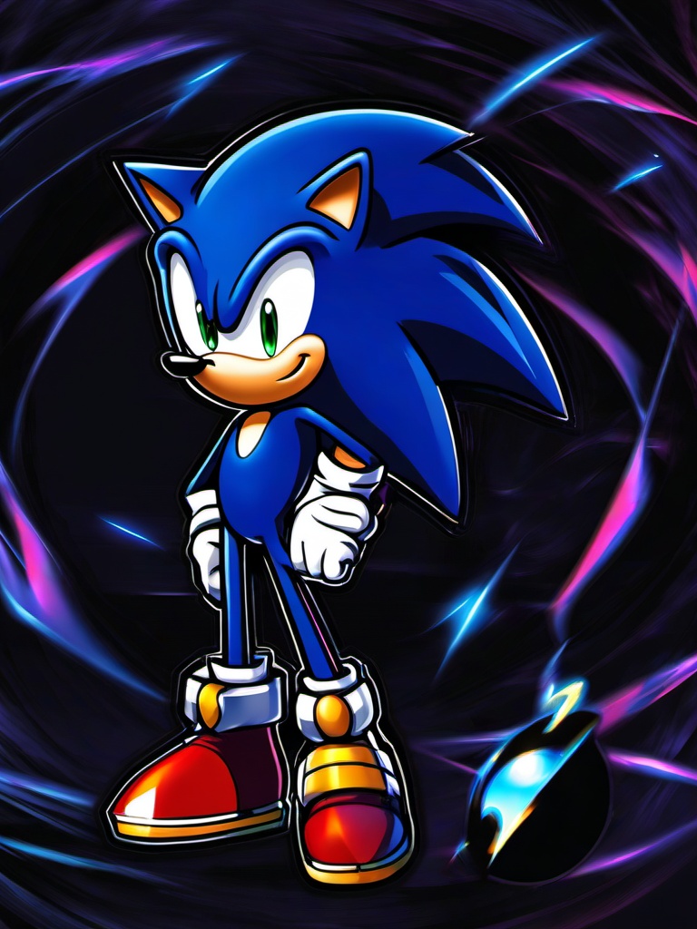 Dark Sonic Wallpaper  ,mobile iphone background wallpaper