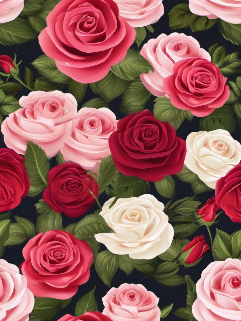 Flower Background Wallpaper - rose wall paper  