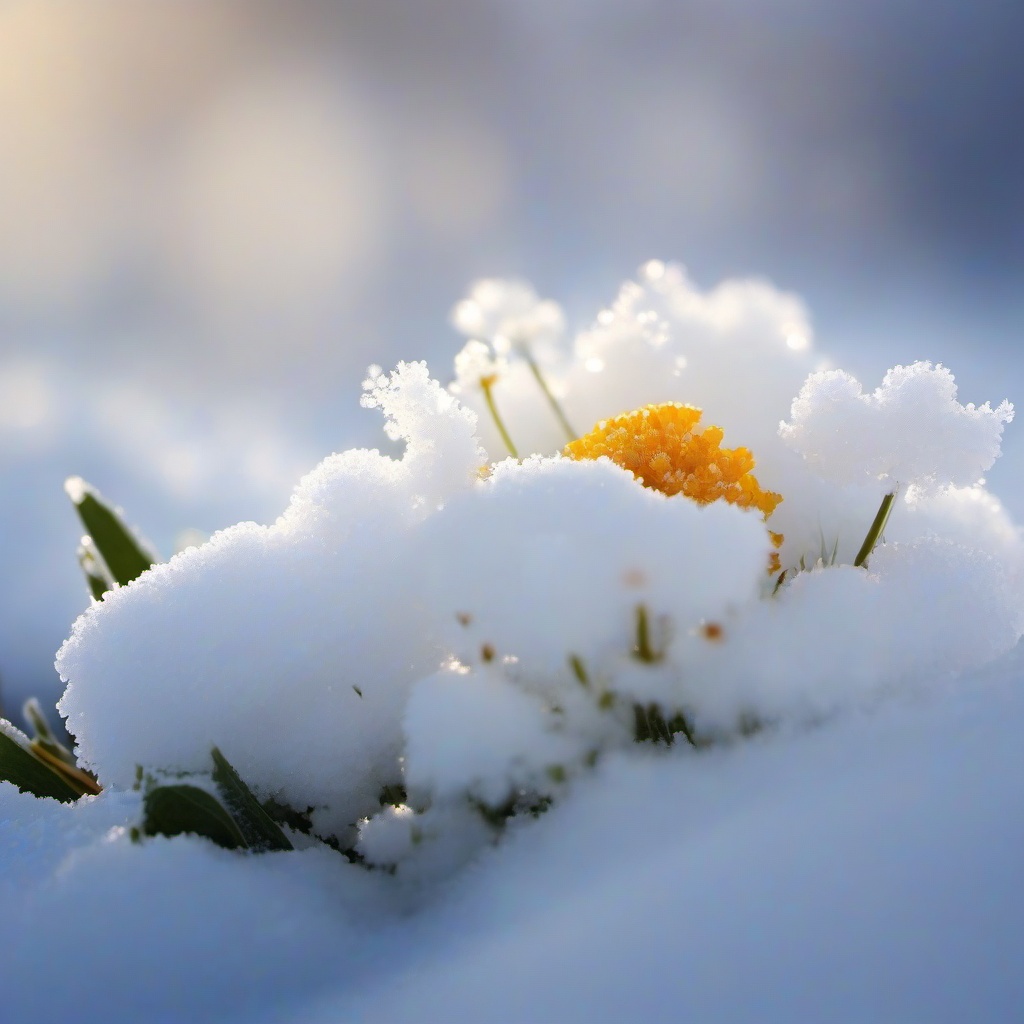 Snow Background Wallpaper - snow flower wallpaper  