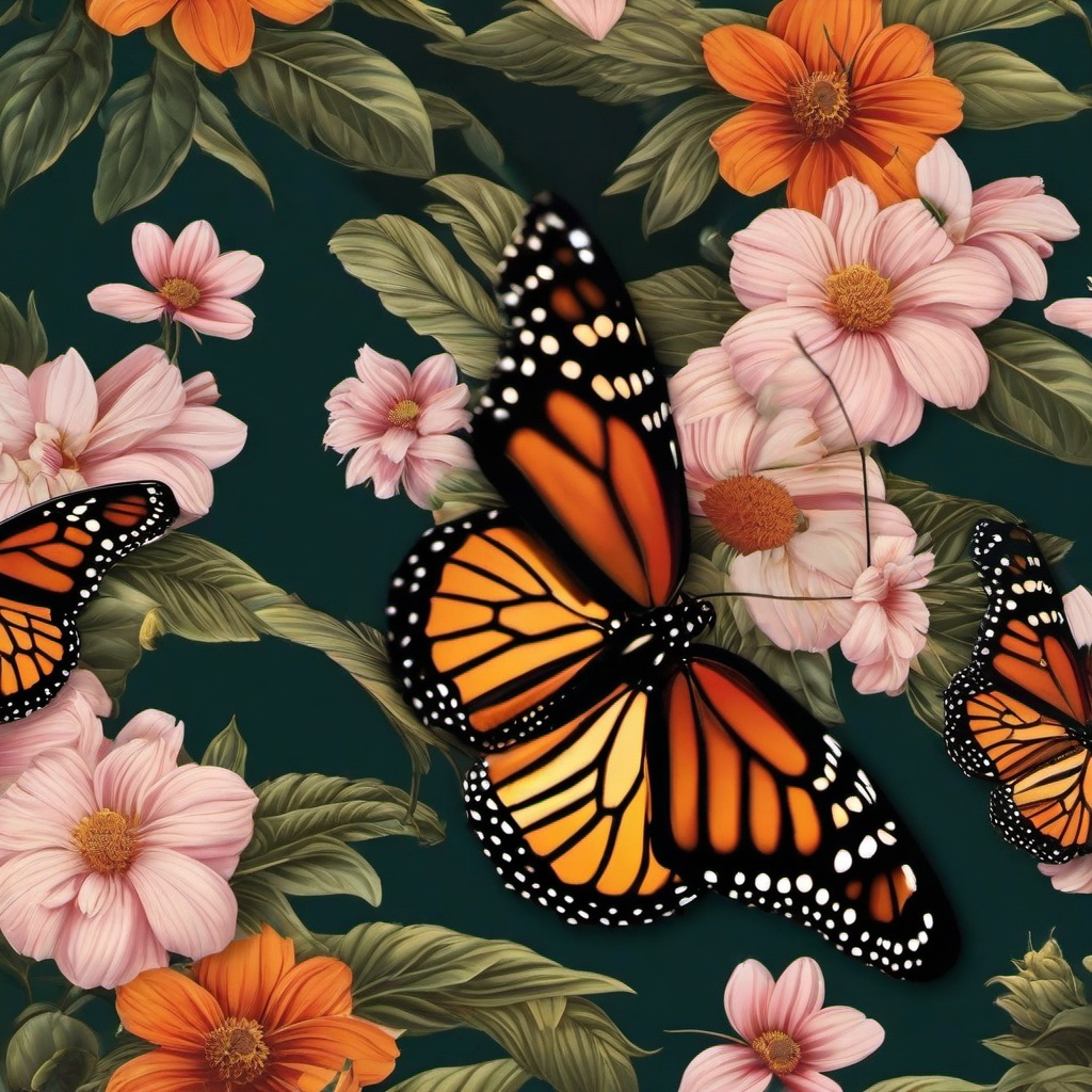 Butterfly Background Wallpaper - monarch butterfly wallpaper aesthetic  