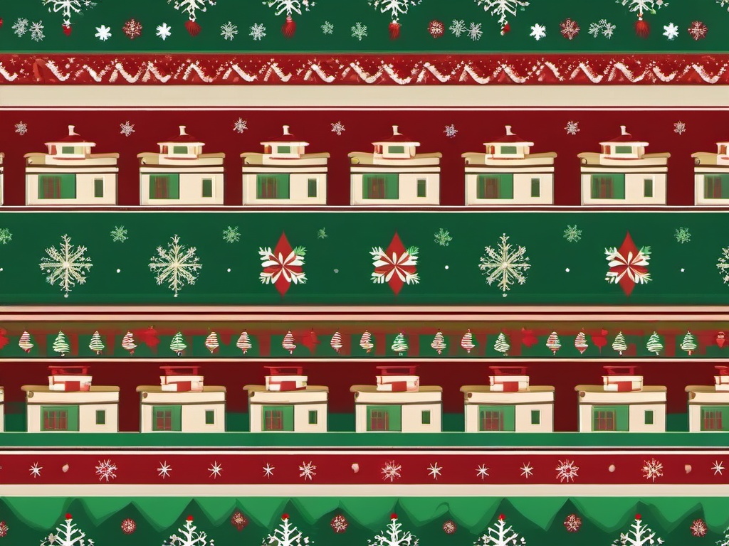 Christmas Chimney Background  