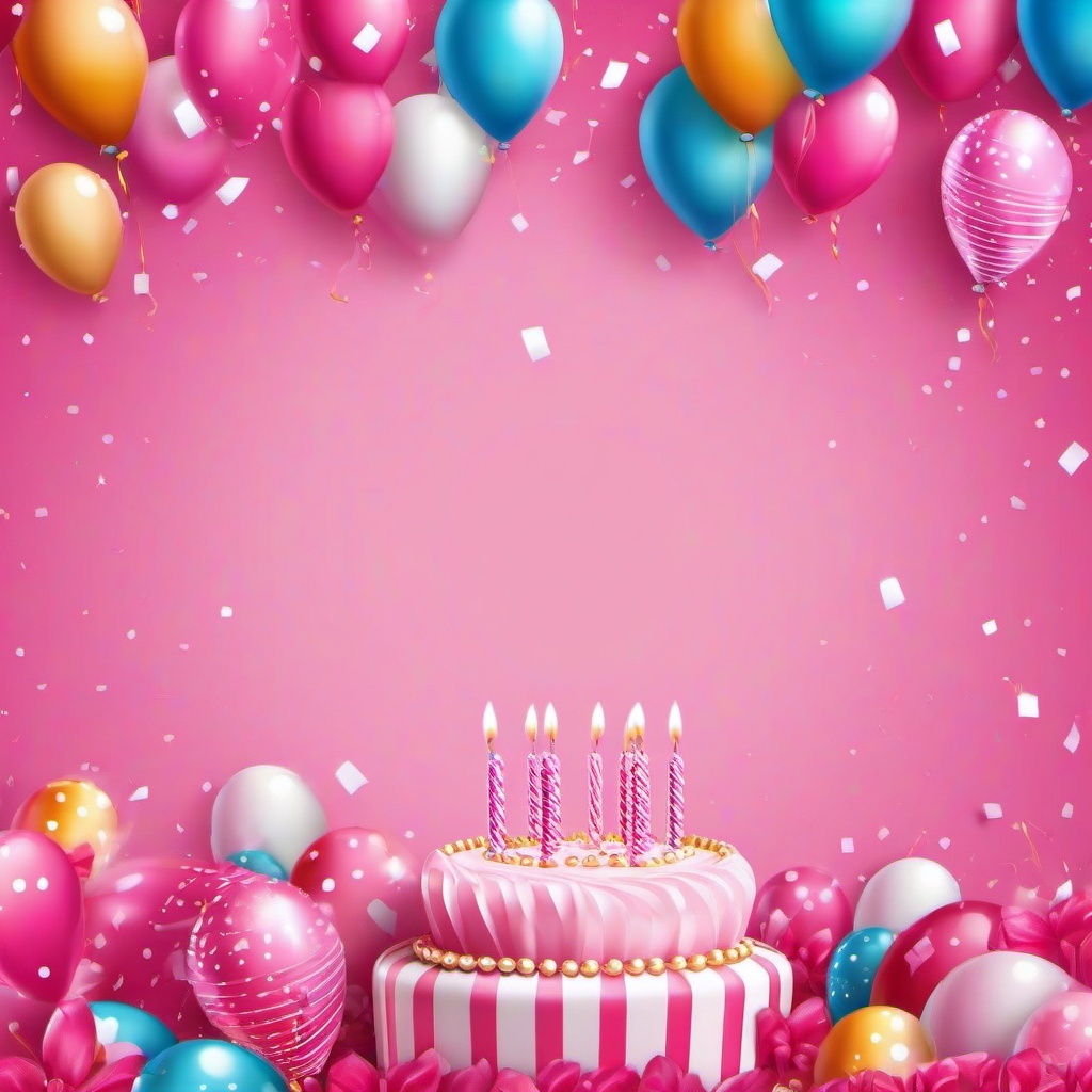 Birthday Background Wallpaper - pink happy birthday backdrop  