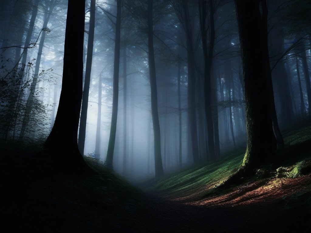 Dark Wallpaper Forest  ,desktop background wallpaper