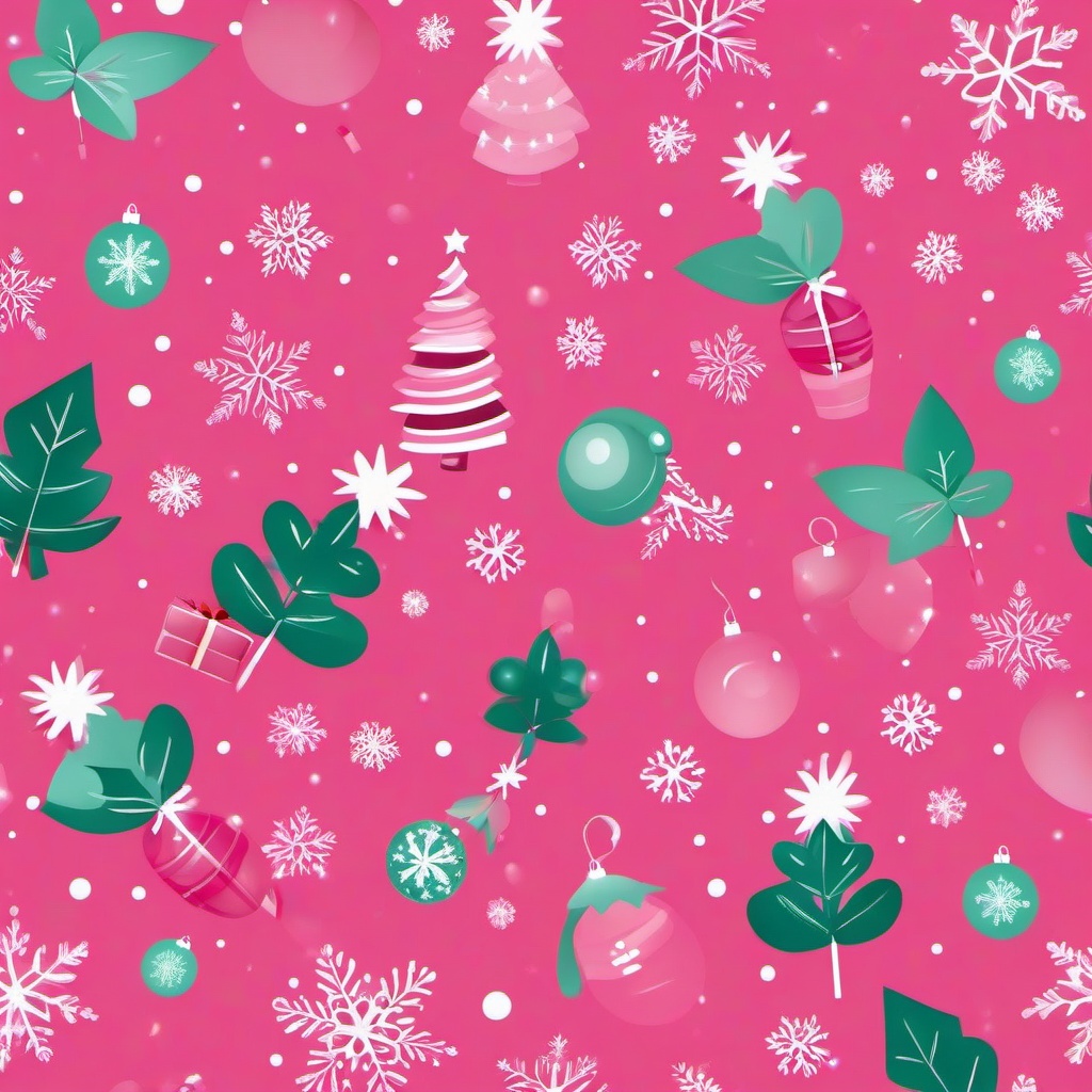 Christmas Background Wallpaper - cute pink christmas wallpaper  