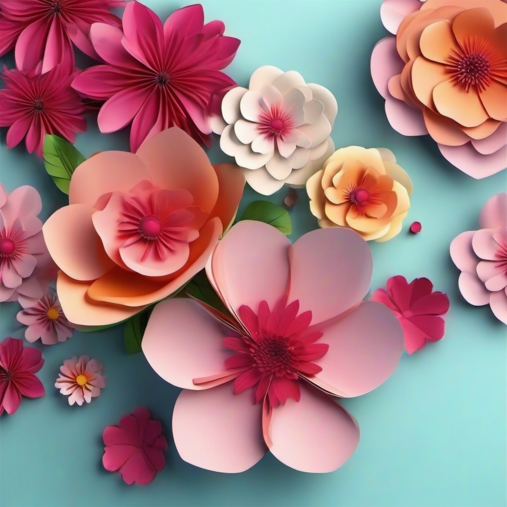 Flower Background Wallpaper - beautiful 3d flowers wallpapers  