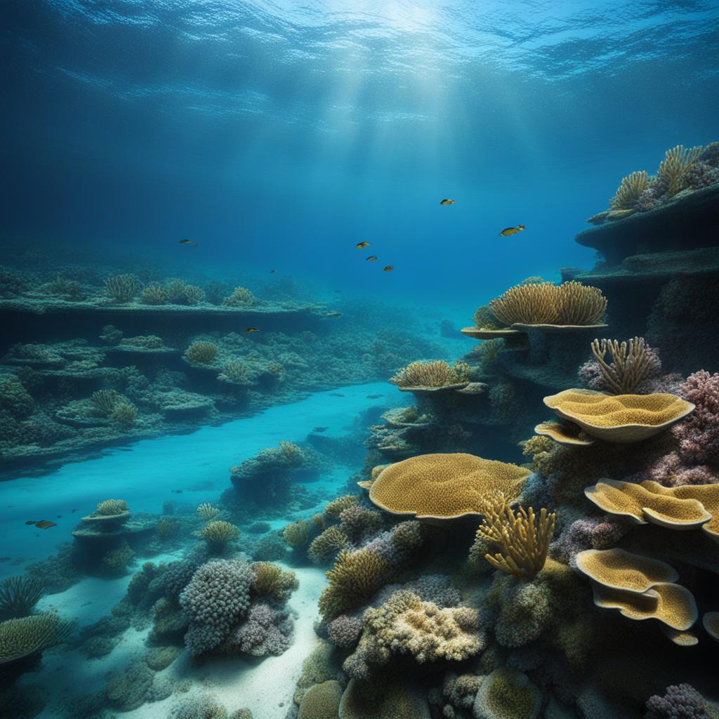 underwater cityscape: lost atlantis of the great barrier reef 