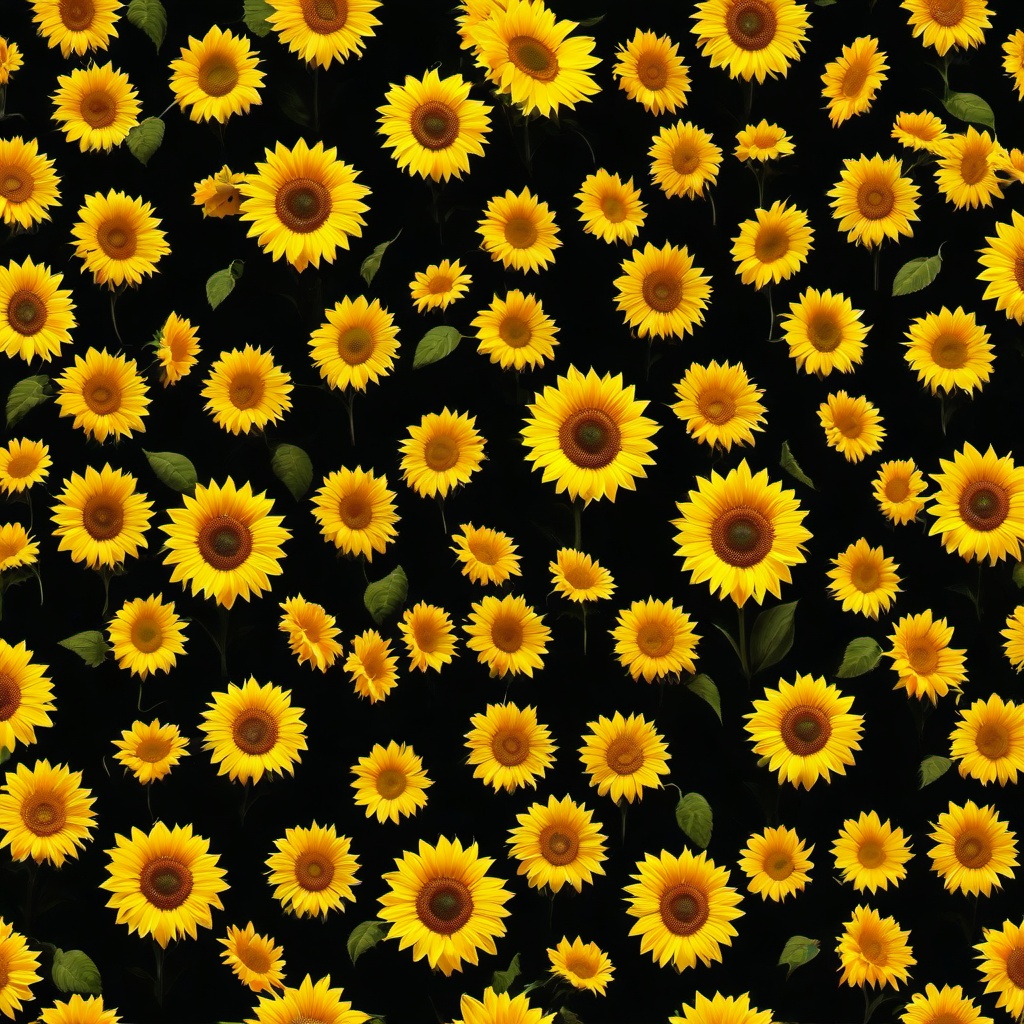 Sunflower Background Wallpaper - sunflower pictures with black background  