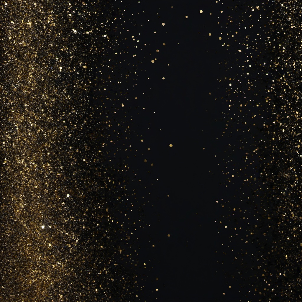 Glitter background - black and gold glitter background  