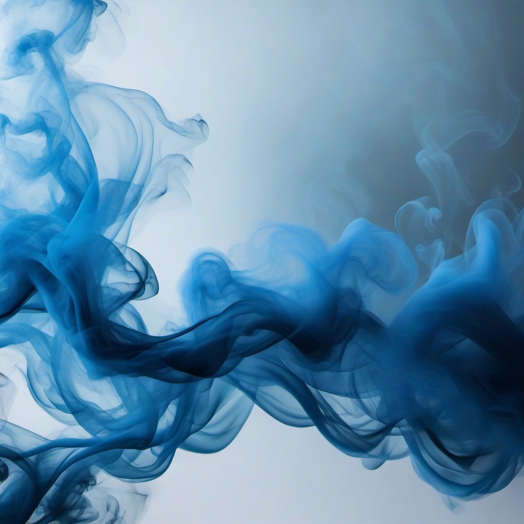 Smoke Background - blue smoke transparent background  