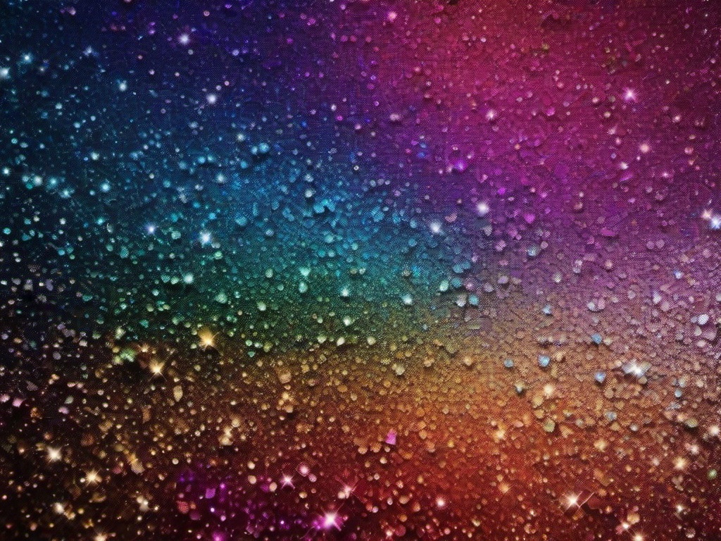 Multicolor Glitter Background  