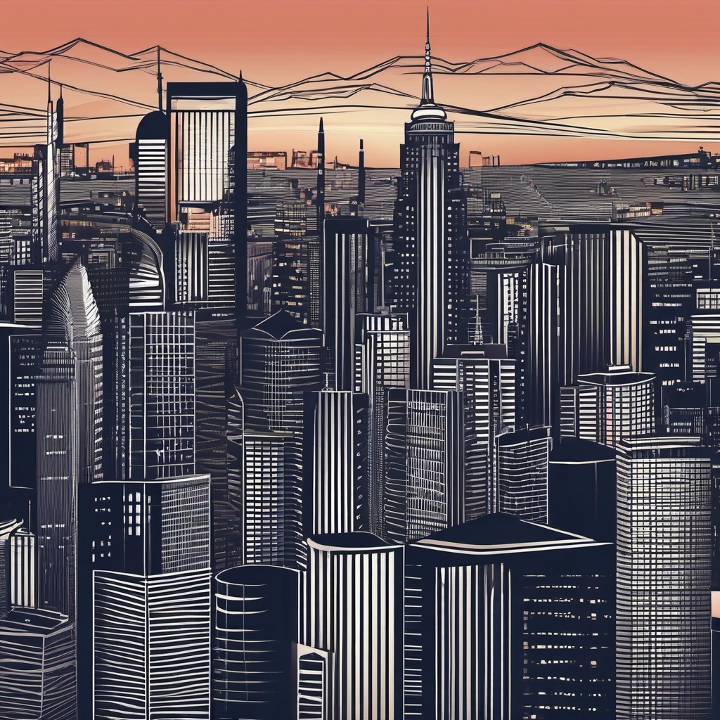 City Skyline Cool Wallpapers for Phone intricate details, patterns, wallpaper photo