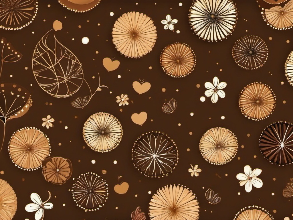 brown wallpaper cute  ,desktop background wallpaper