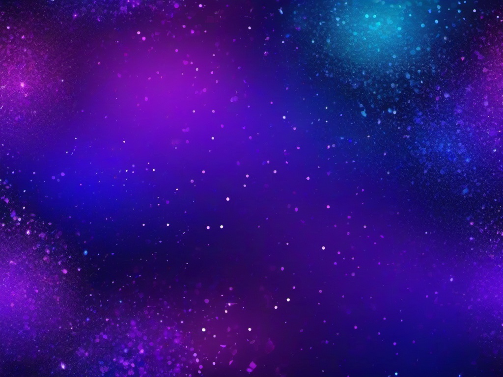 Purple Blue Glitter Background  