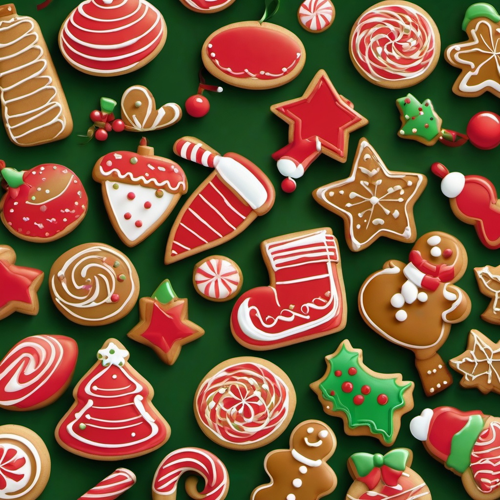 Christmas Background Wallpaper - christmas cookie wallpaper  