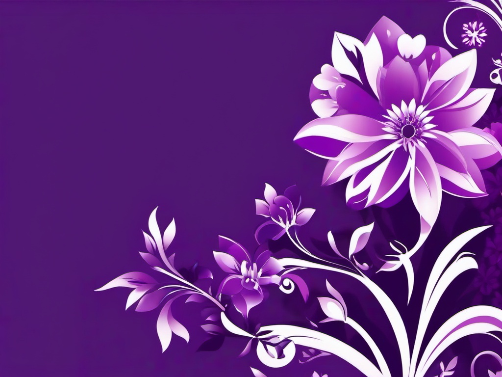 Wallpaper Flower Purple-Purple wallpaper with floral design  background wallpaper