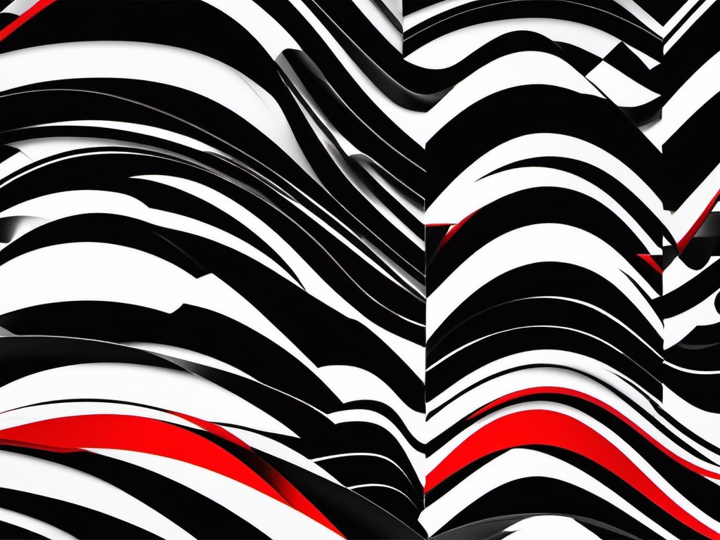 Black White Red Wallpaper - Sleek black, white, and red for a stylish look.  background wallpaper