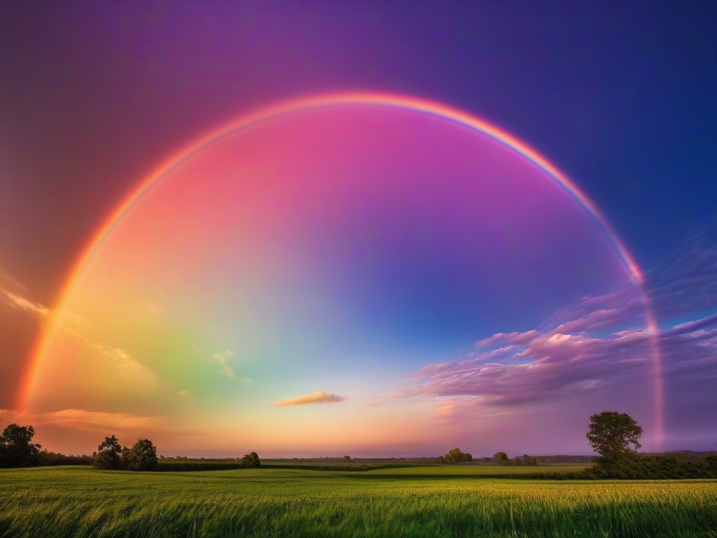 Rainbow Sky Background Hd  ,desktop background wallpaper