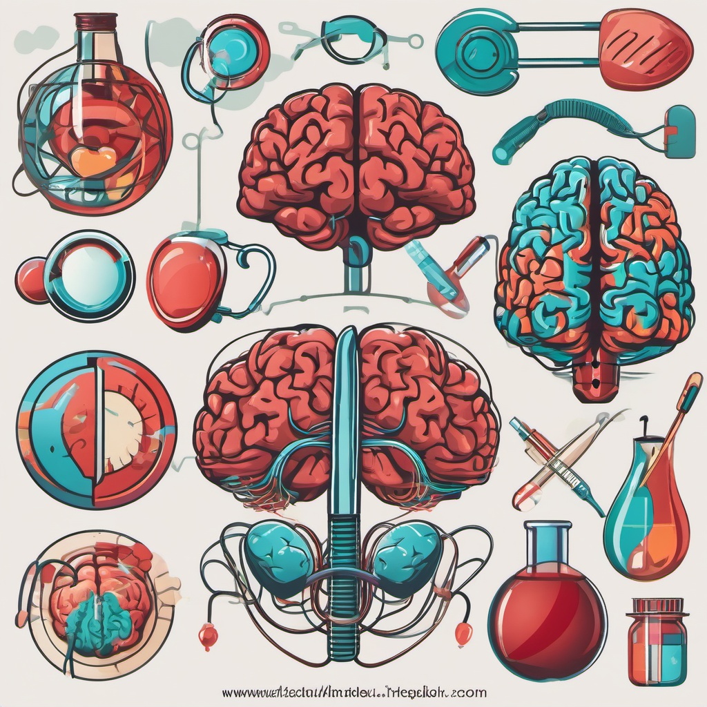 Brain clipart - brain in a medical context  