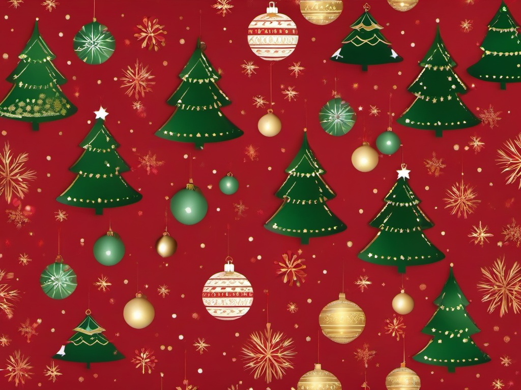 Christmas Wall Background  