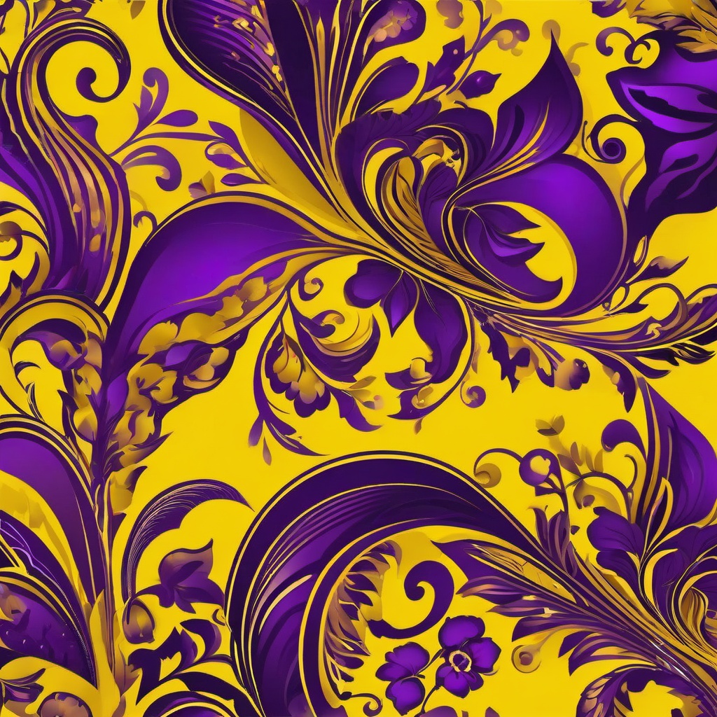 Yellow Background Wallpaper - purple yellow background  