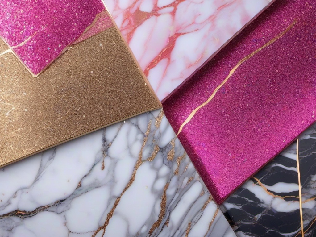 Glitter Marble Background  