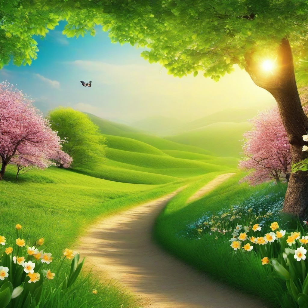 spring moving background  ,background wallpaper