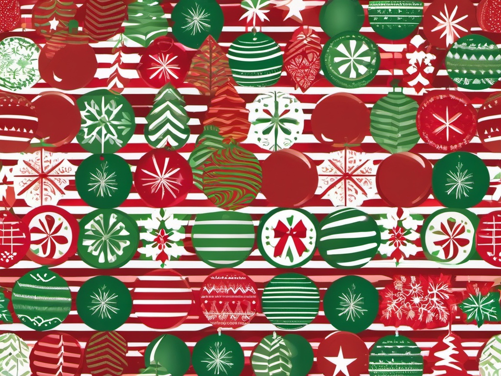 Horizontal Christmas Background  