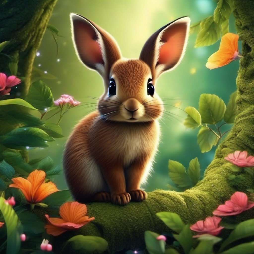 Cute Nature Wallpapers Enchanted Forests with Adorable Wildlife and Scenic Beauty  intricate patterns, colors, wallpaper style