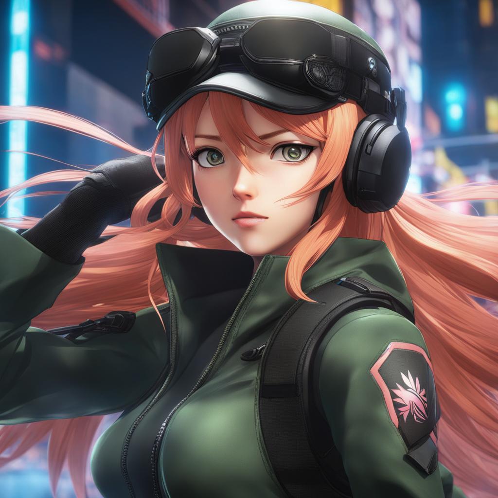 futaba sakura hacks into systems and assists her team in stealth missions. 