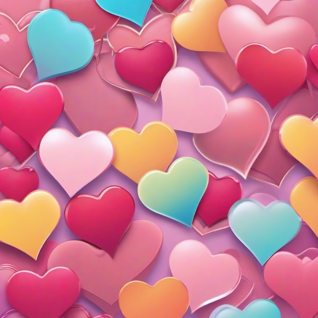 Heart Background Wallpaper - love heart aesthetic wallpaper  