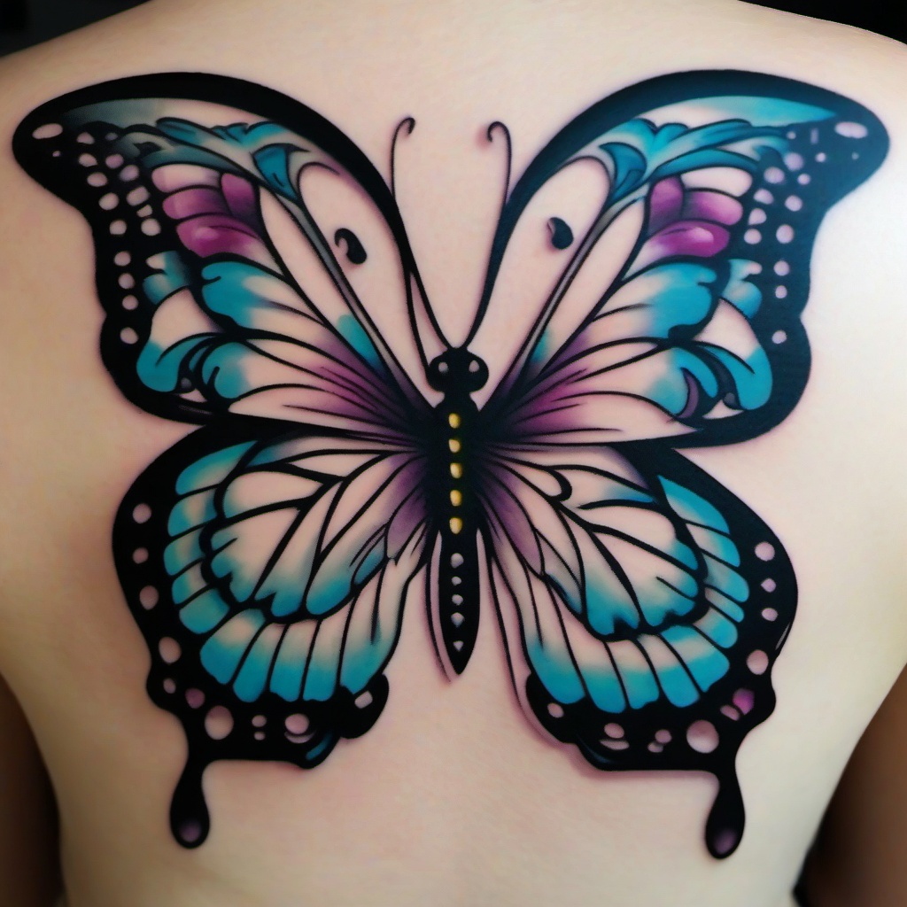 suicide awareness butterfly tattoo  