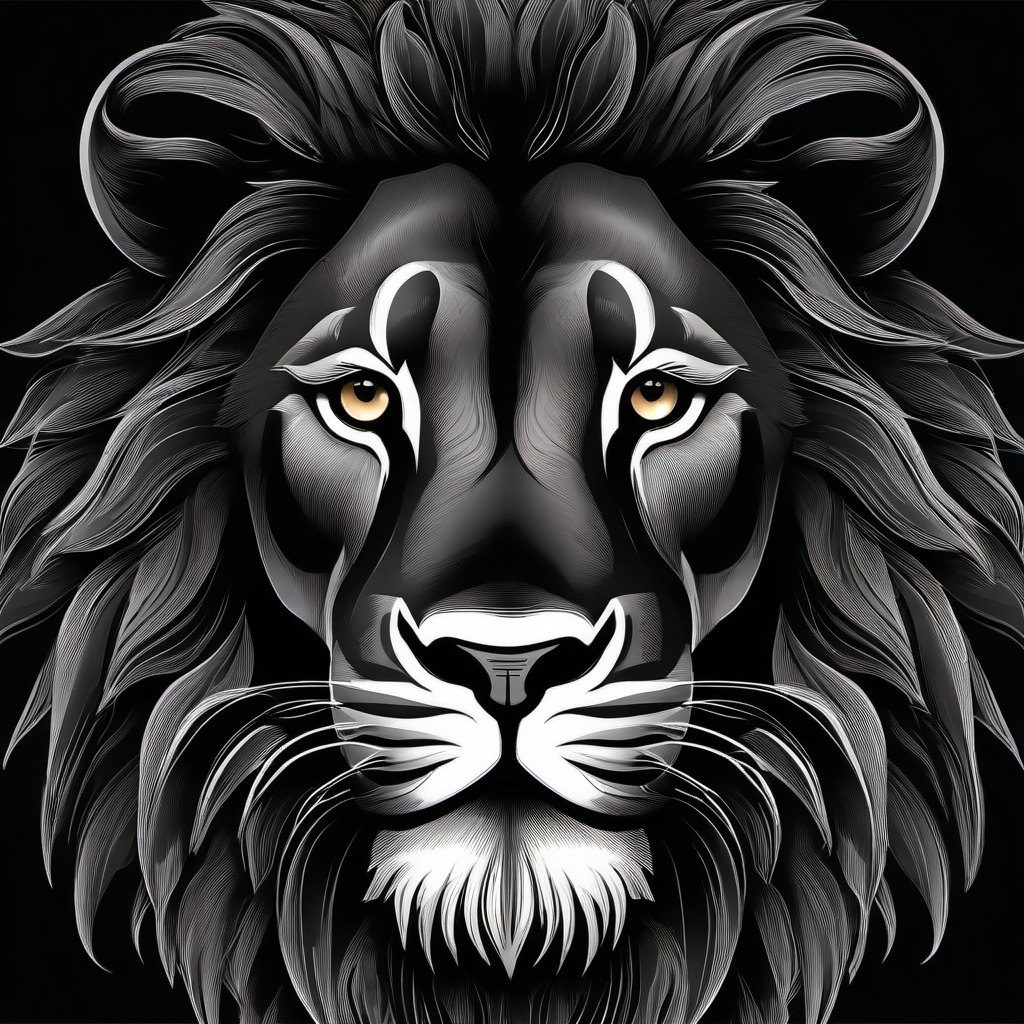 Lion Background Wallpaper - black wallpaper lion  