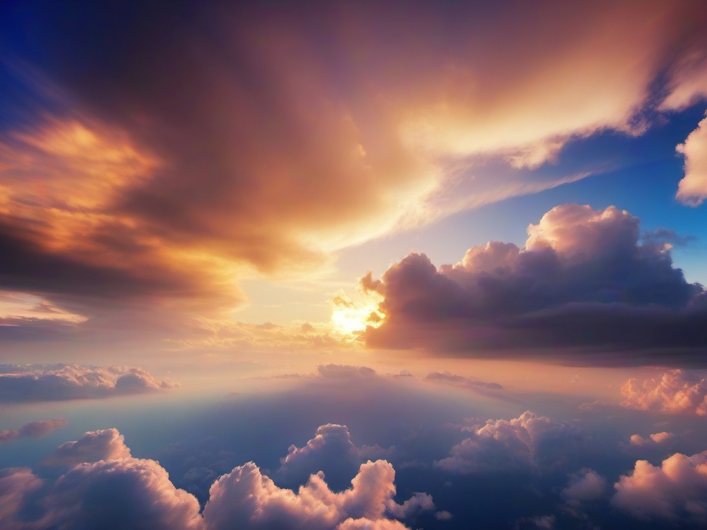 Sky And Cloud Wallpaper  ,desktop background wallpaper