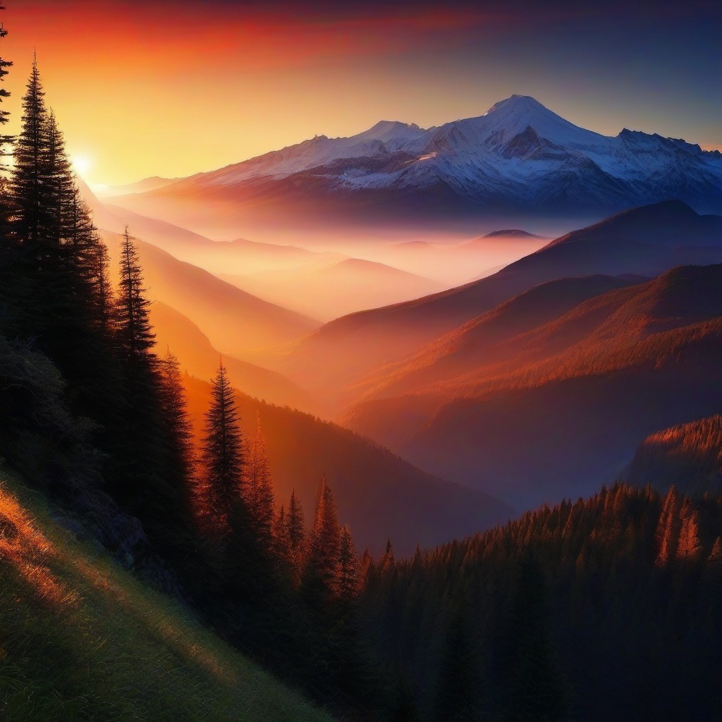 Mountain Background Wallpaper - mountain sunrise background  