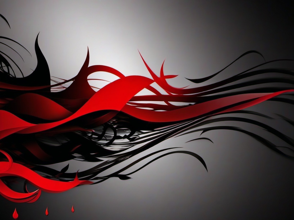 Black Wallpaper Red-Black background with red flames rising from the bottom  background wallpaper