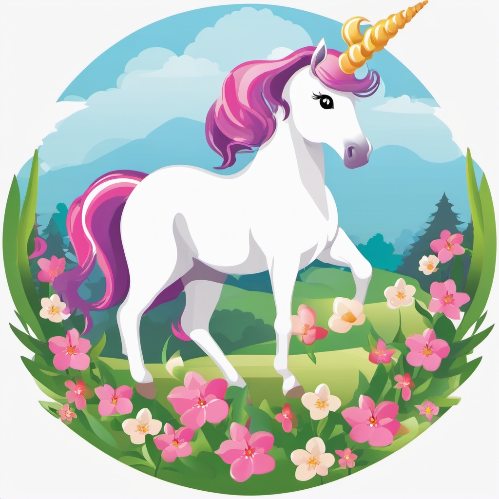 Unicorn Free Clip Art - Enjoy a selection of free unicorn clip art images for your creative endeavors.  vector art, clipart, minimal