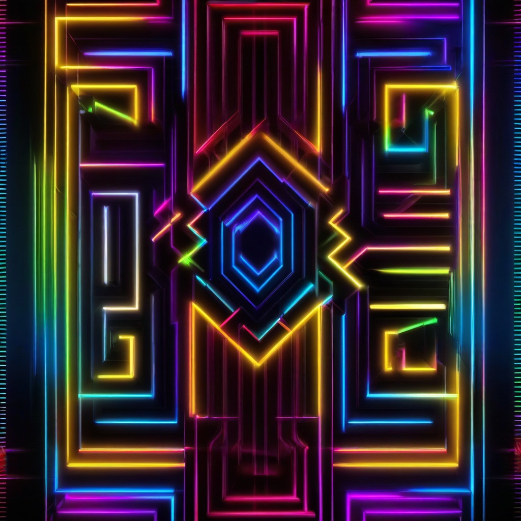 Neon Background Wallpaper - iphone neon background  