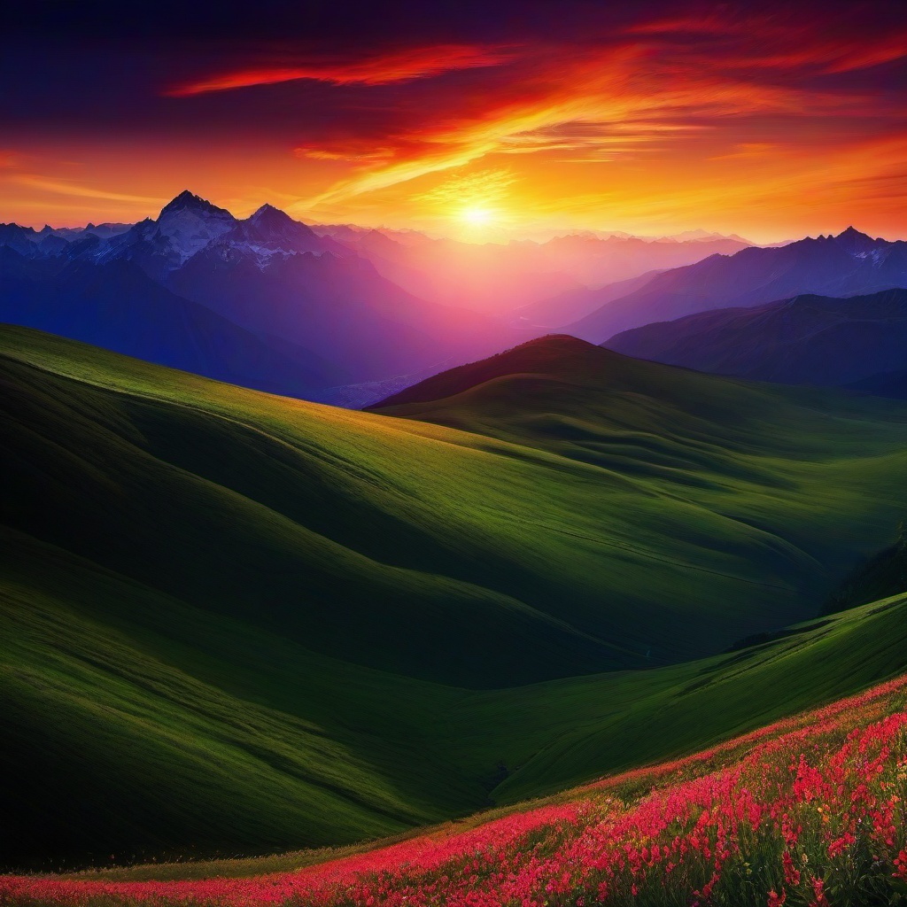 Mountain Background Wallpaper - sunset wallpaper mountain  