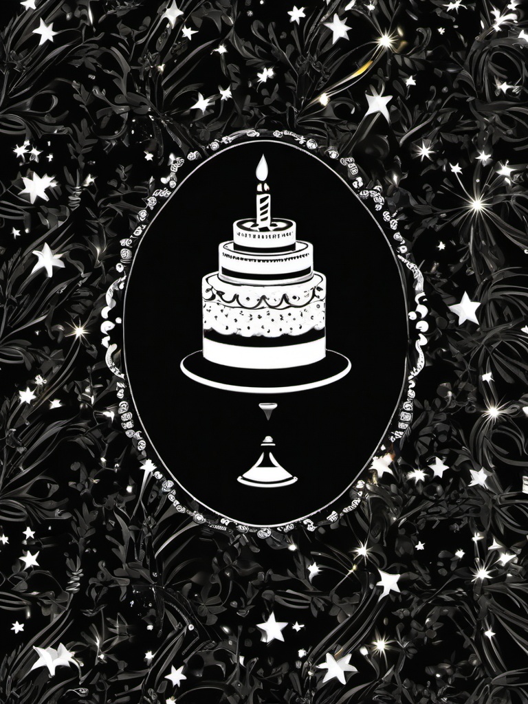 Black Wallpaper Happy Birthday  ,mobile iphone background wallpaper