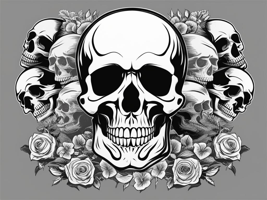 skull clipart 