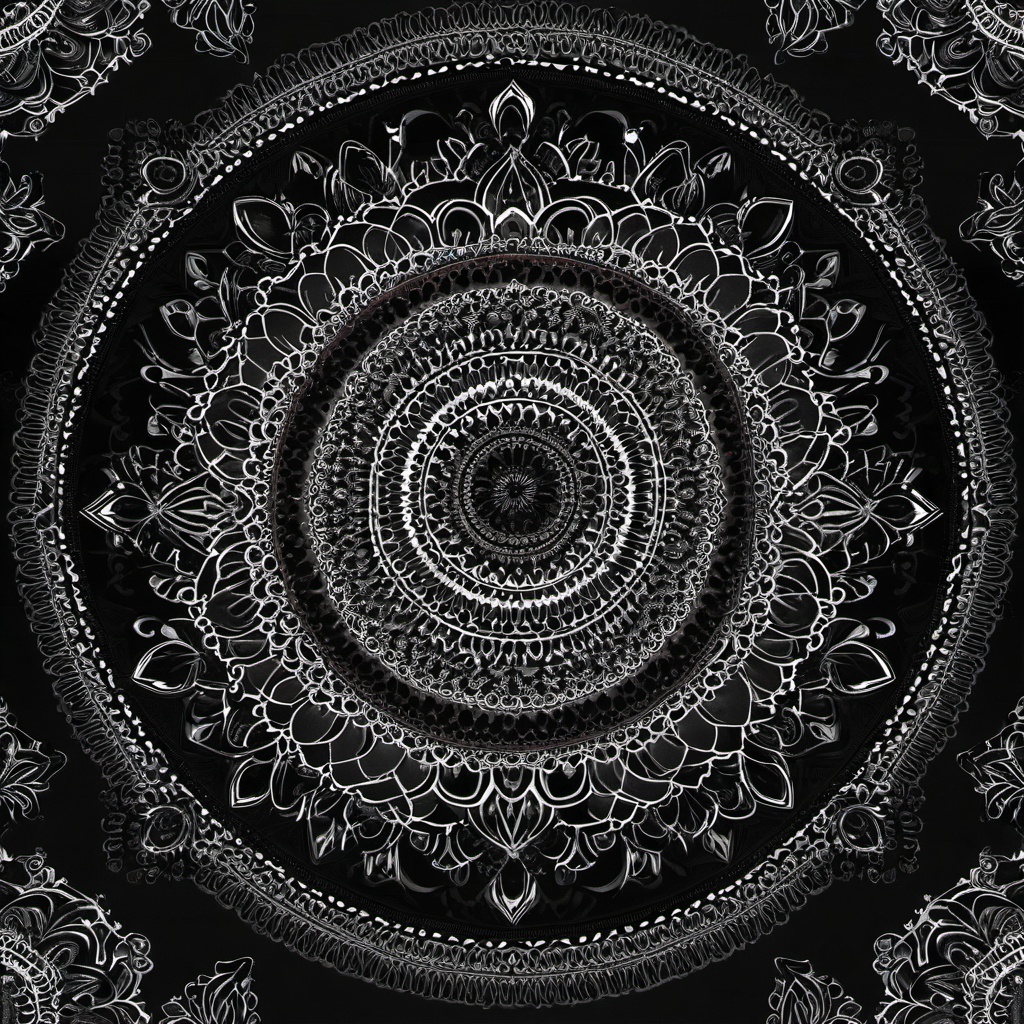 Dark Mandala Wallpaper  ,desktop background wallpaper