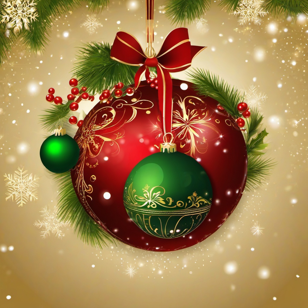 Christmas Background Wallpaper - christmas ball wallpaper  