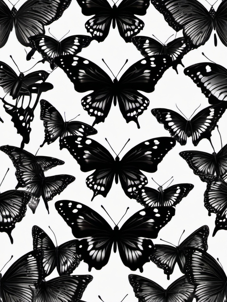 Darkness Black Butterfly Wallpaper  ,mobile iphone background wallpaper