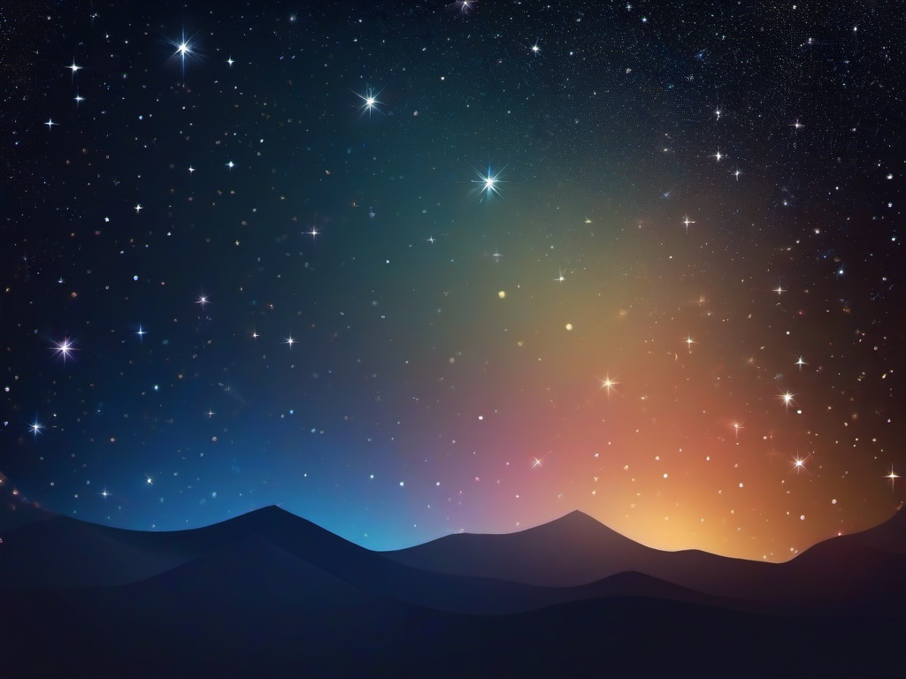 Light Starry Background  