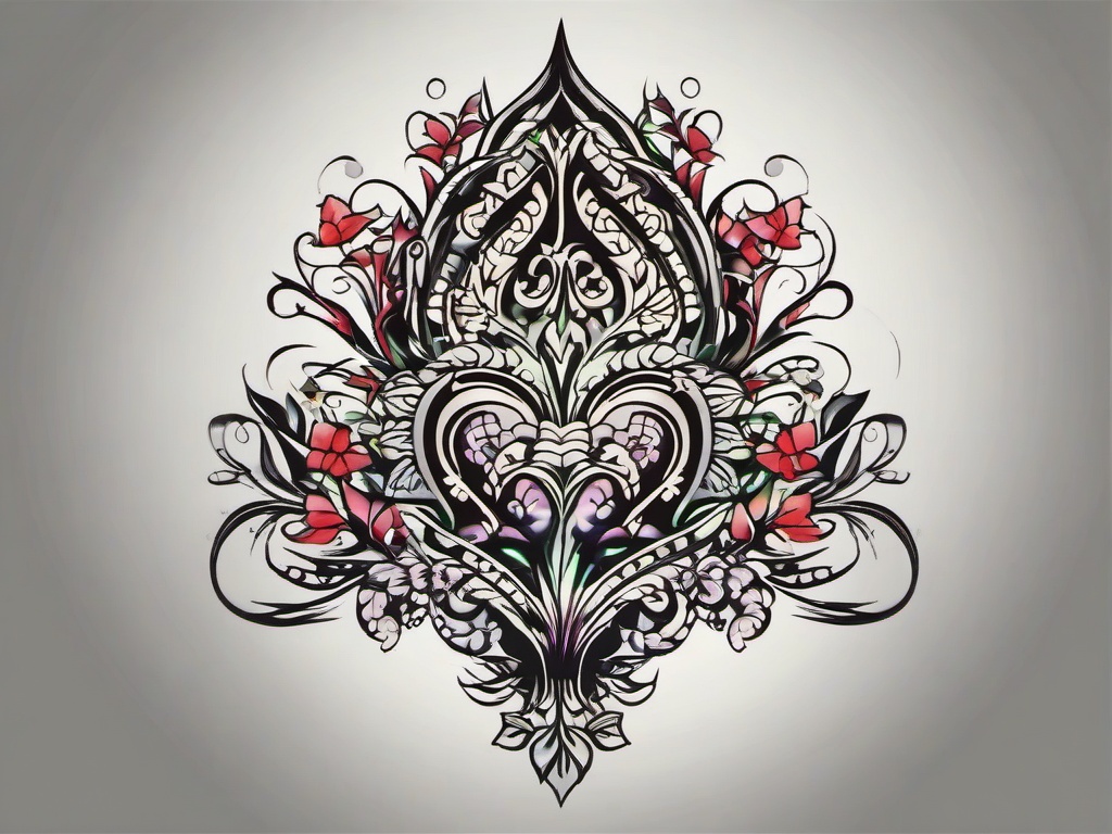 viney tattoos  simple vector color tattoo