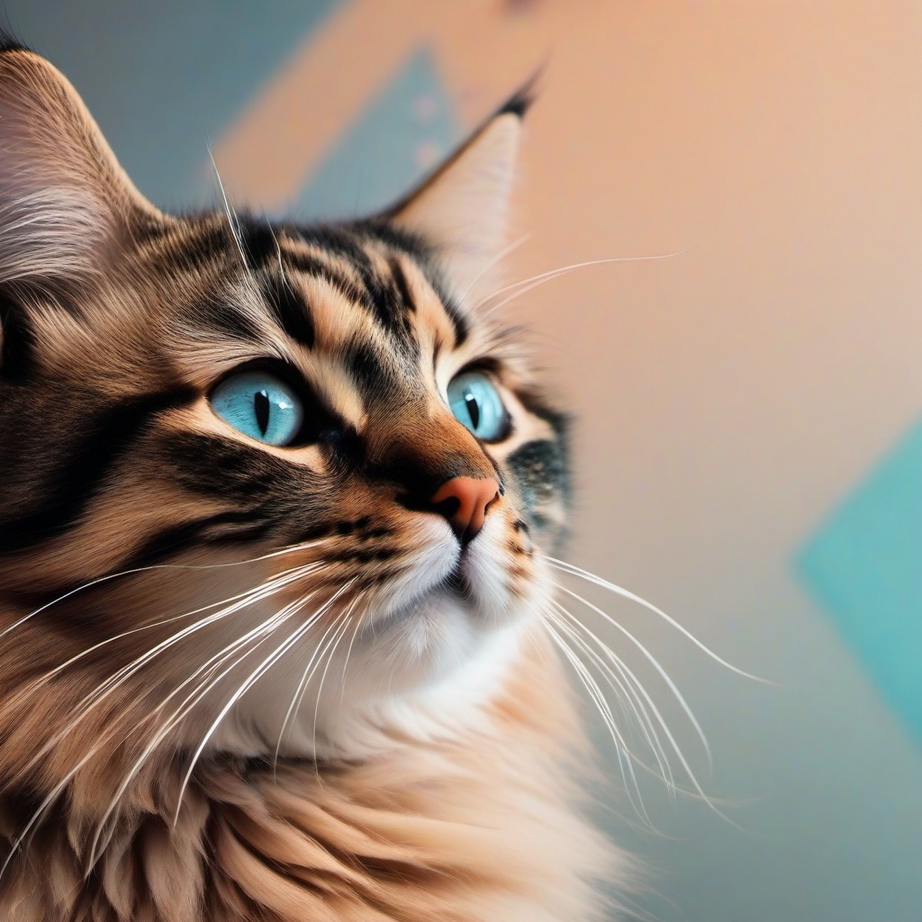 Cat Background Wallpaper - aesthetic cat background  