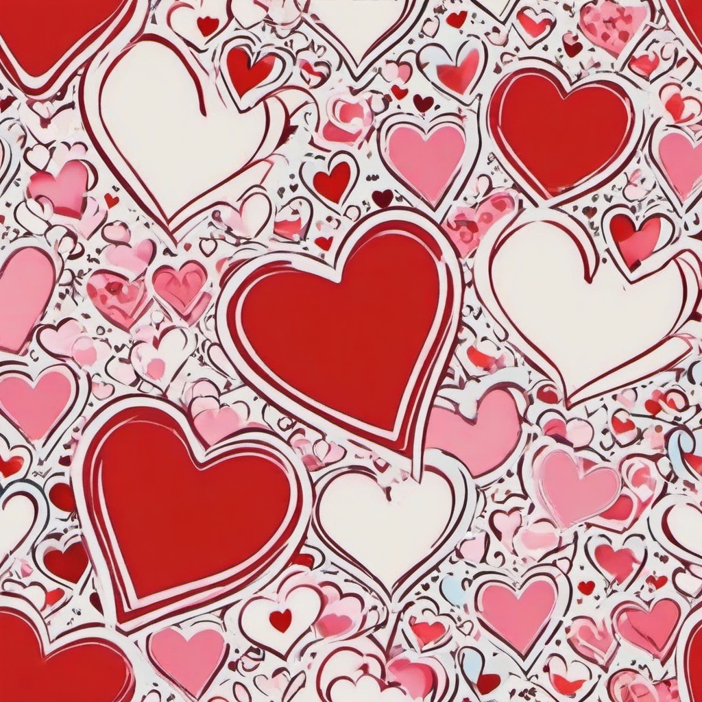 Heart Background Wallpaper - heart aesthetic background  