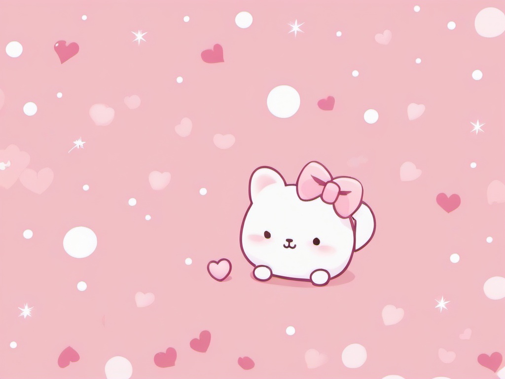 wallpaper kawaii cute  ,desktop background wallpaper