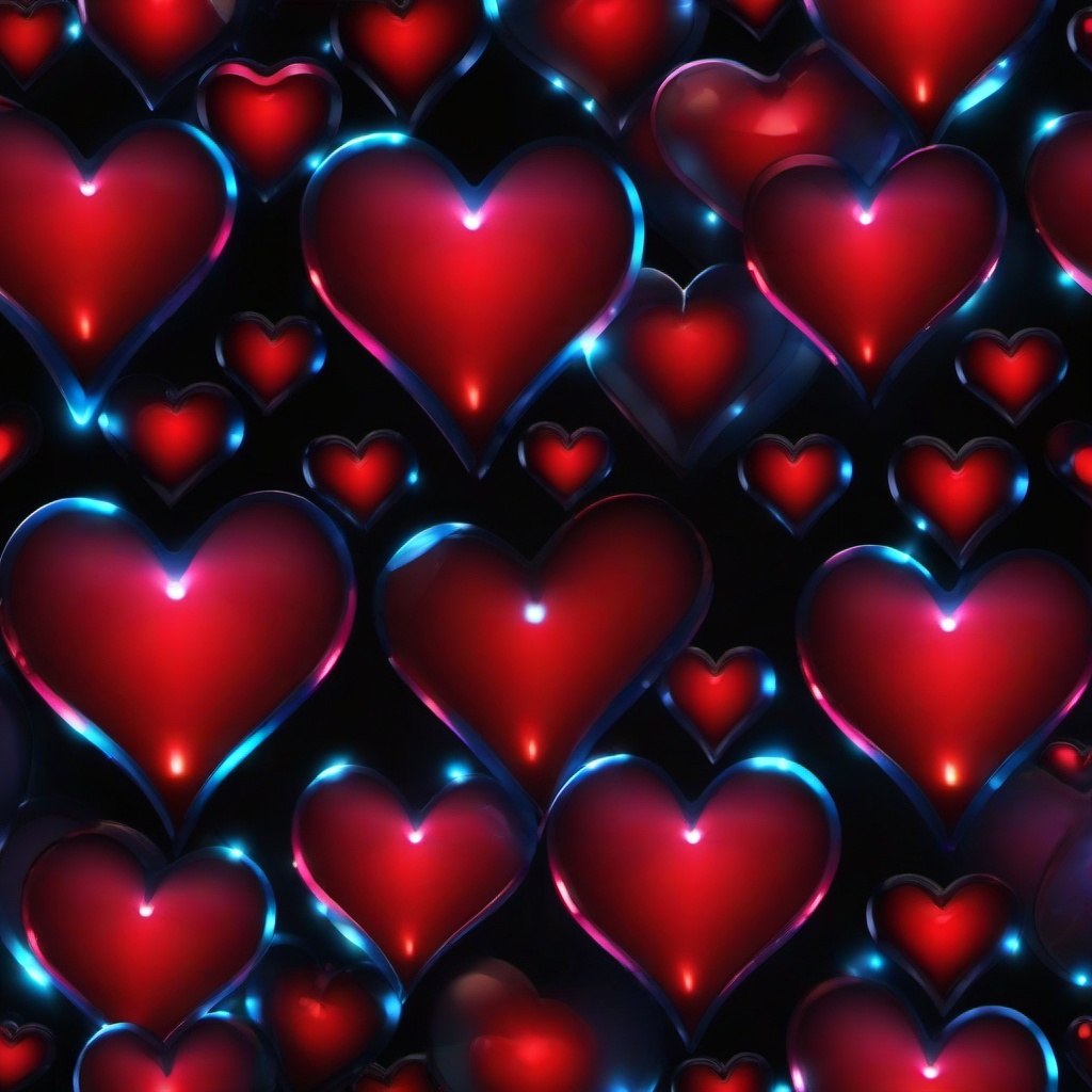 Heart Background Wallpaper - led heart background  