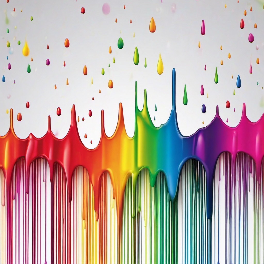Rainbow Background Wallpaper - dripping rainbow background  